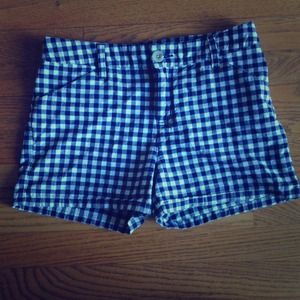 Gingham shorts
