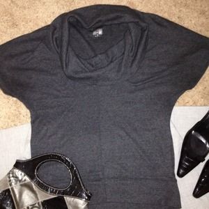 //SOLD//CONVERSE COWL NECK SHIRT.