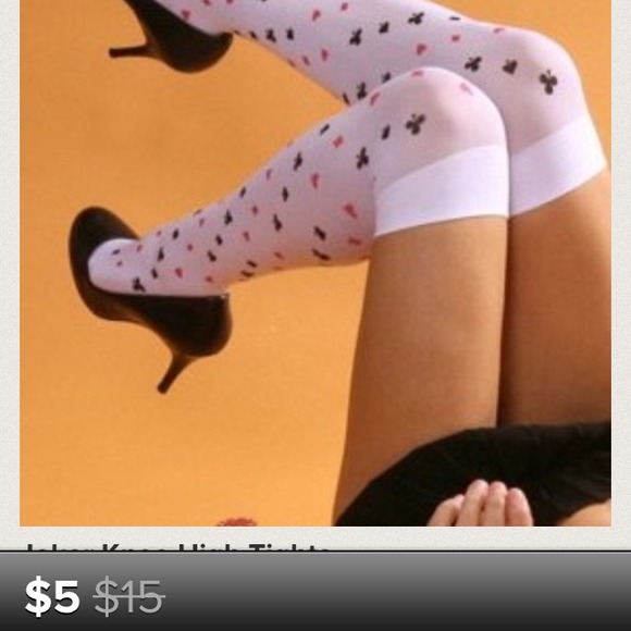 Bundle, knee highs and two tops