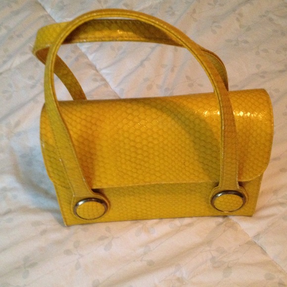 Vintage boxcar handbag
