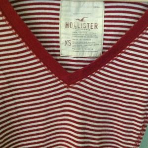 Hollister x- small long sleeved top