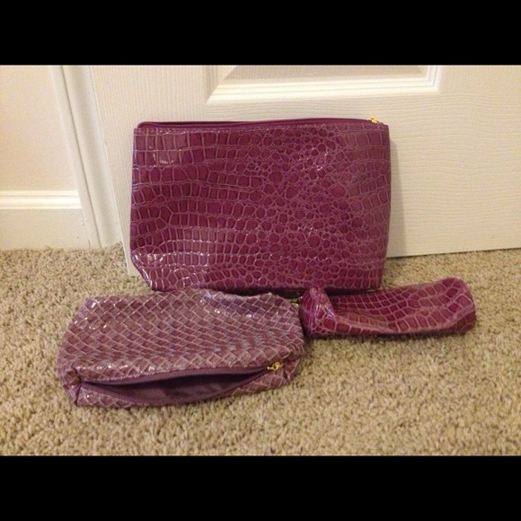 3 makeup bag combo made by Lily Pulitzer