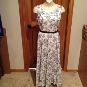 Toile Sundress blk/white