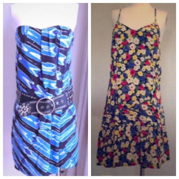 Tibi Dresses & Skirts - Silk mini from Tibi and Joie BUNDLE