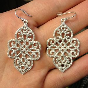 Stella Dot crystal earrings