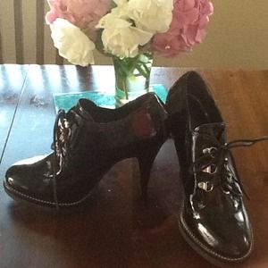 Top Shop black booties. Reduced.