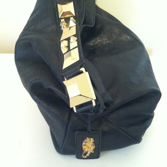 Betsy Johnson Studded Strap Purse