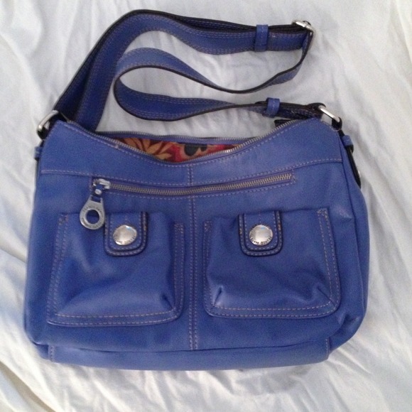 Blue Franco Sarto crossbody bag
