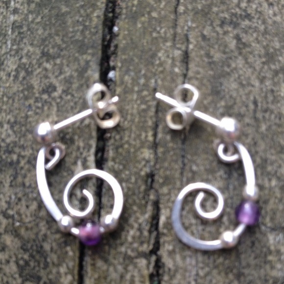 Sterling silver earrings