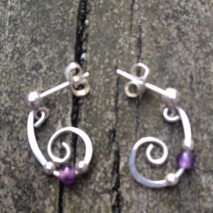 Sterling silver earrings