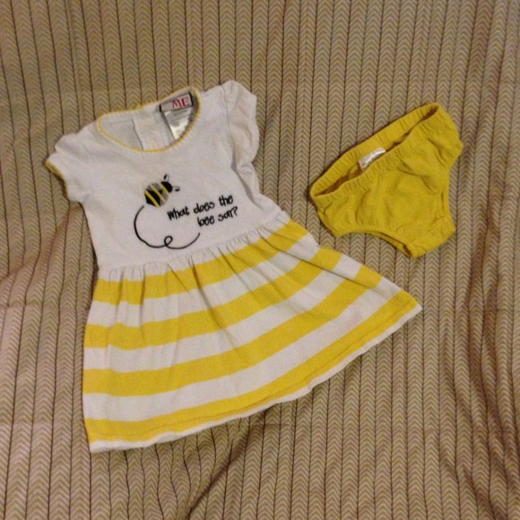 Toddler dress with bloomers