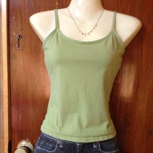 Green tank top