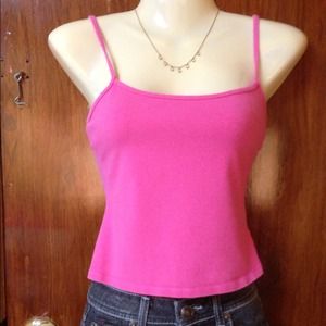 Pink tank top from 21.