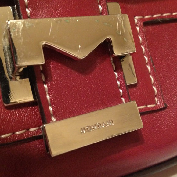 Mondani New York deep red clutch - Picture 4 of 4