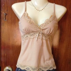 Lacy tank top