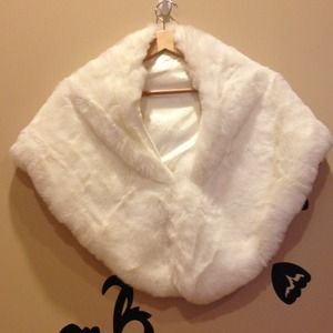 Faux fur wrap