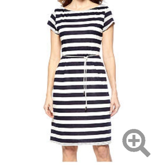 JUST IN!! Navy&white COMFY dress!