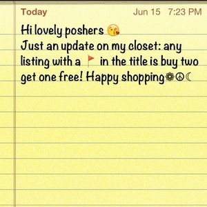 Look for 🚩 items