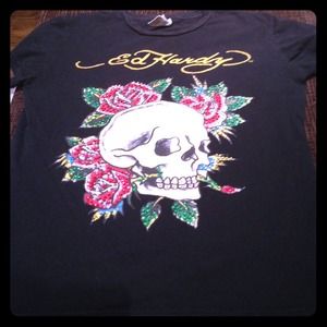Authentic Ed Hardy Skull T-Shirt