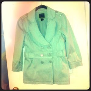 Green Anthropologie jacket