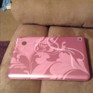 Pink HP Mini Notebook Computer