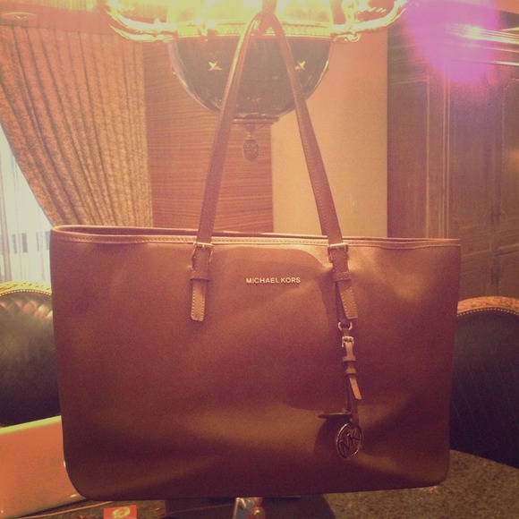 Michael Kors tote with MacBook compartment