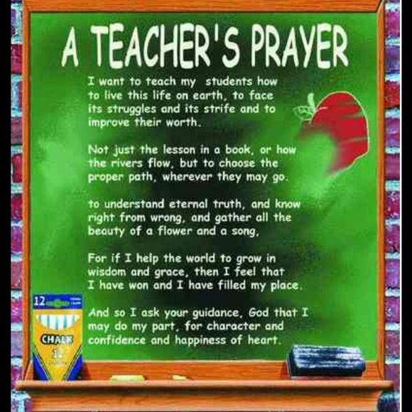 A Teacher's Prayer Throw (Blanket) NEW!