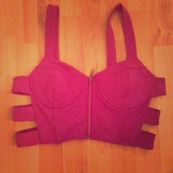 Lilac Bandeau Top - Picture 4 of 4