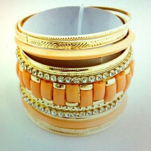 Solee bracelet bangle orange