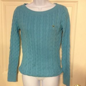 Lacoste Light blue sweater