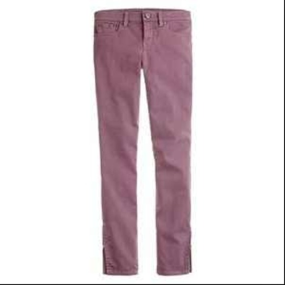 💙💚SOLD💚💙 J. Crew ankle-zip toothpicks