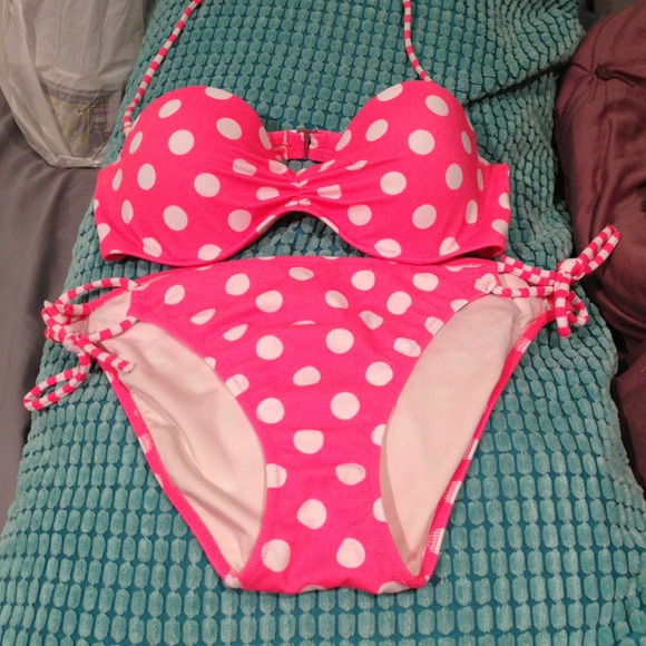 🌺reduced🌺 Victoria's Secret neon coral bikini