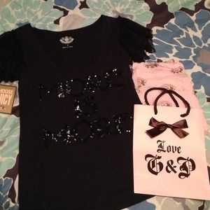 Juicy couture t shirt size S/M