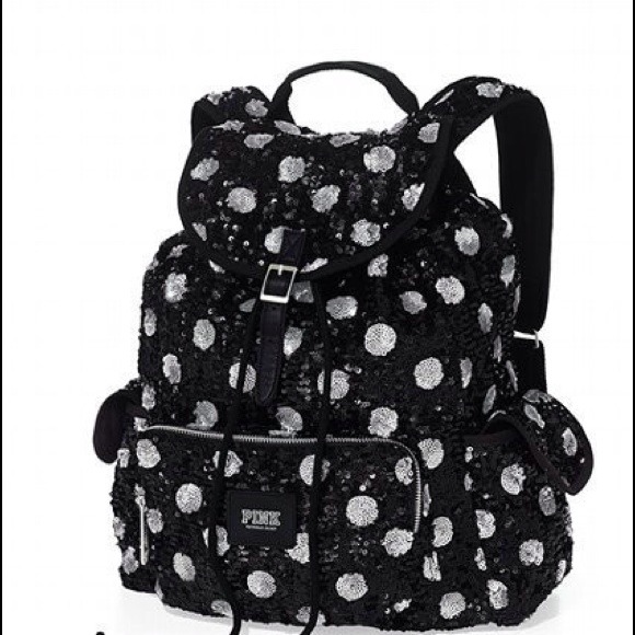 Victoria secret backpack, two hoodies, bangles