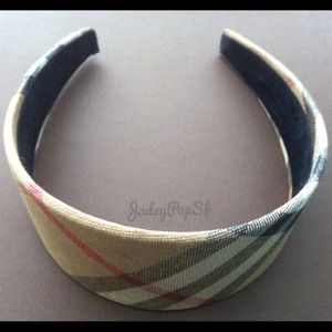 Authentic Burberry Womens Headband