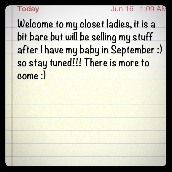 Coming soon to a closet near you!!