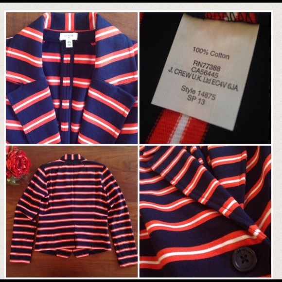 ⛔️SALE⛔️  J Crew Knit blazer - Picture 3 of 3