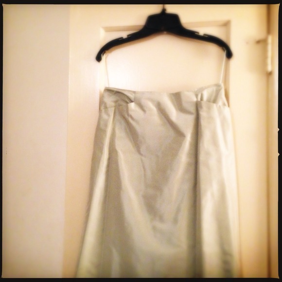 💯 CARMEN MARC VALVO | Tafetta A-Line Skirt