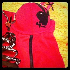 Pink and blackPlayboy lingerie 💋