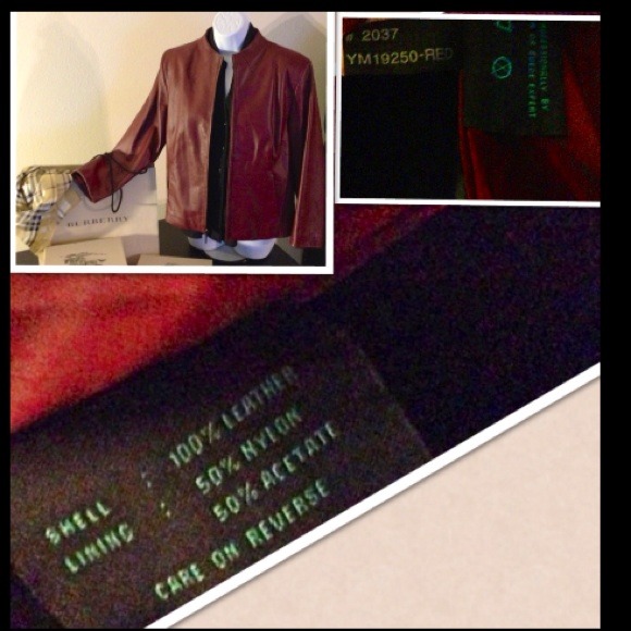 🔴SoLD✔💯% Leather Jacket👍 - Picture 3 of 4