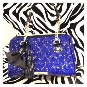 Betsy Johnson Quilted Love Satchel