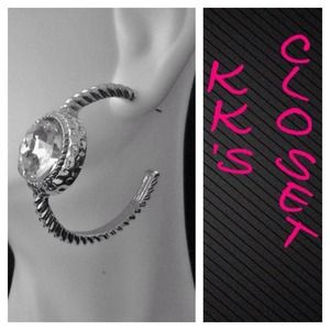 SilverP Hoop Earrings