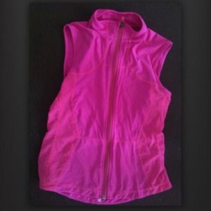 Lululemon Activa Vest - neon hot pink spin vest
