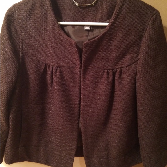 🎉Host Pick 7/28 🎉Brown 3/4 sleeve blazer - Picture 2 of 3