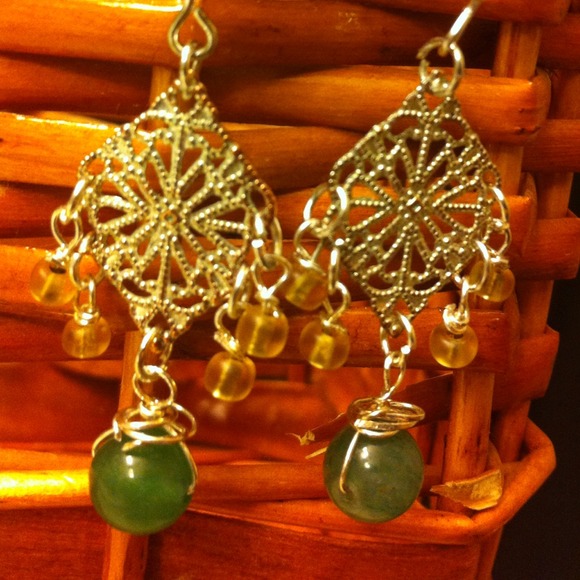 Handmade vintage earrings
