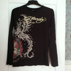 Ed Hardy Youth size Long Sleeve Tee
