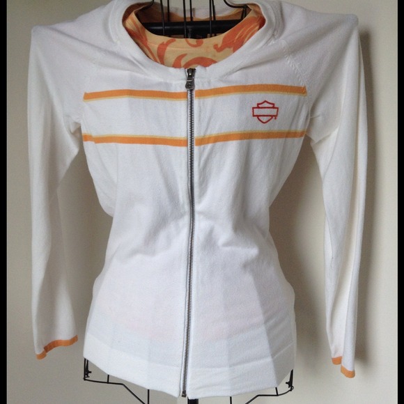 Harley Davidson cardigan with undershirt in pic 2