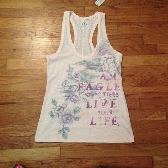 ❌❌BUNDLE❌❌American eagle razor back tank!
