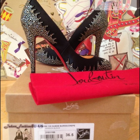 Christian Louboutin Shoes - Christian Louboutin Pindera Crystal Embellished