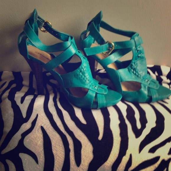 Turquoise snappy saddle